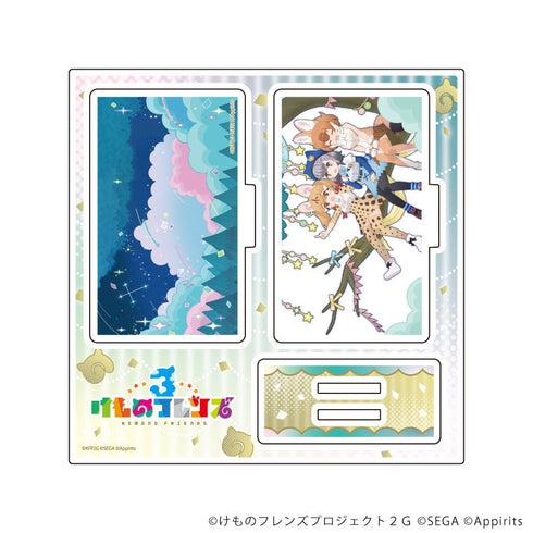 『けものフレンズ3』アクリルスタンドプレート08/4周年イラスト(公式イラスト)