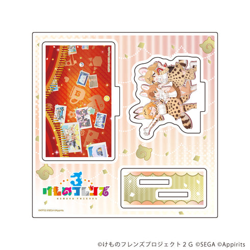 『けものフレンズ3』アクリルスタンドプレート09/5周年イラスト(公式イラスト)