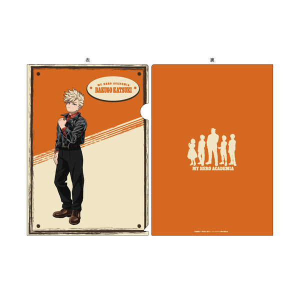 『僕のヒーローアカデミア』A4クリアファイル アメリカンレトロVer. 爆豪勝己