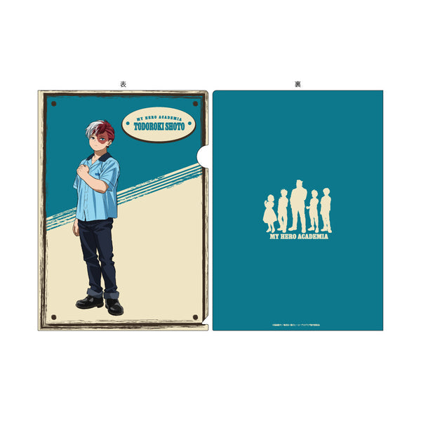 『僕のヒーローアカデミア』A4クリアファイル アメリカンレトロVer. 轟焦凍