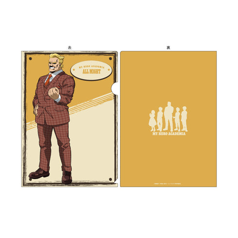 『僕のヒーローアカデミア』A4クリアファイル アメリカンレトロVer. オールマイト