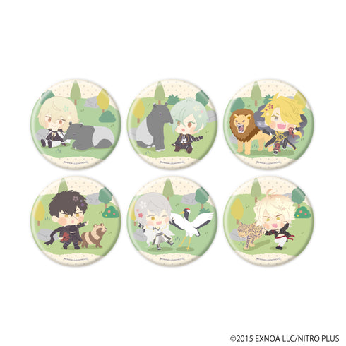 『わんぱく!刀剣乱舞』缶バッジ59/コンプリートセット(全6種)