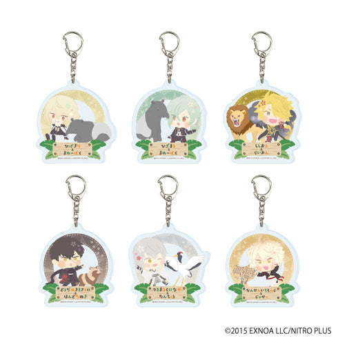 『わんぱく!刀剣乱舞』アクリルキーホルダー39/コンプリートセット(全6種)