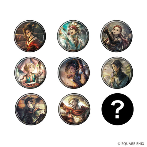 『OCTOPATH TRAVELER 0』缶バッジ02/コンプリートセット(全9種)(公式イラスト)