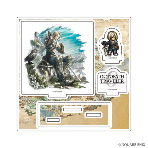 『OCTOPATH TRAVELER 0』アクリルスタンドプレート01/ヴィアトル(公式イラスト)