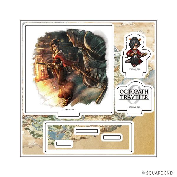 『OCTOPATH TRAVELER 0』アクリルスタンドプレート09/レイメ(公式イラスト)