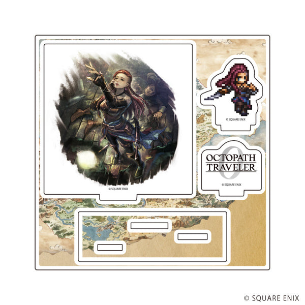 『OCTOPATH TRAVELER 0』アクリルスタンドプレート11/ハイドネ(公式イラスト)