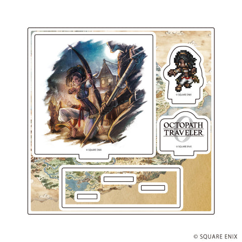 『OCTOPATH TRAVELER 0』アクリルスタンドプレート13/デリティア(公式イラスト)