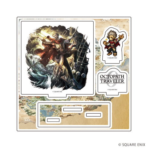 『OCTOPATH TRAVELER 0』アクリルスタンドプレート16/グッドウィン(公式イラスト)