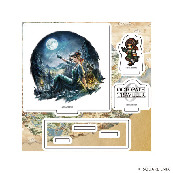 『OCTOPATH TRAVELER 0』アクリルスタンドプレート17/スティア(公式イラスト)