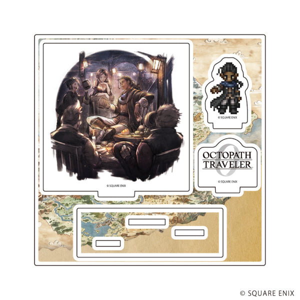 『OCTOPATH TRAVELER 0』アクリルスタンドプレート18/バルジェロ(公式イラスト)