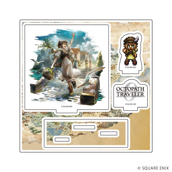 『OCTOPATH TRAVELER 0』アクリルスタンドプレート26/トレサ(公式イラスト)