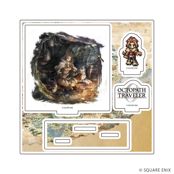 『OCTOPATH TRAVELER 0』アクリルスタンドプレート29/ハンイット(公式イラスト)