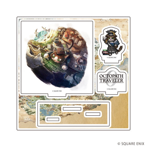 『OCTOPATH TRAVELER 0』アクリルスタンドプレート33/アイラ(公式イラスト)