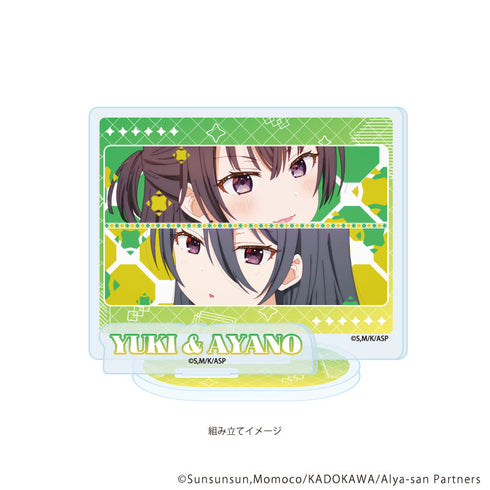 『時々ボソッとロシア語でデレる隣のアーリャさん』アクリルスタンドプレート08/有希&綾乃(場面写イラスト)