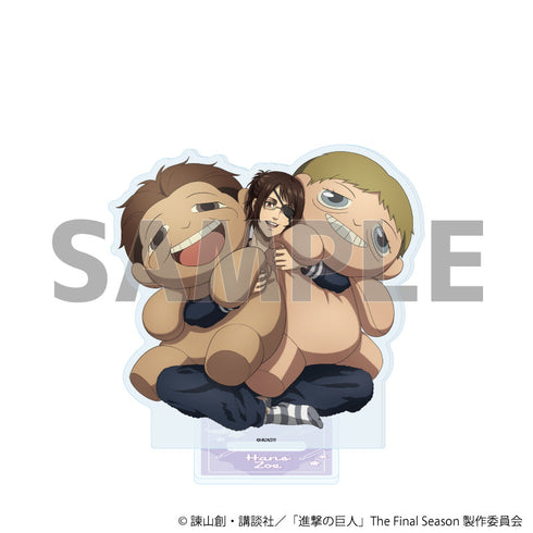 『進撃の巨人The Final Season』アクリルスタンド08/ハンジ・ゾエ くつろぎver.(描き下ろしイラスト)