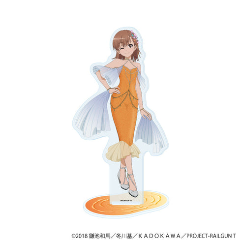 『とある科学の超電磁砲T』アクリルスタンド13/御坂美琴 マーメイドドレスver.(描き下ろしイラスト)