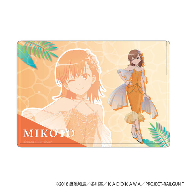 『とある科学の超電磁砲T』キャラクリアケース06/御坂美琴 マーメイドドレスver.(描き下ろしイラスト)