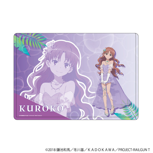 『とある科学の超電磁砲T』キャラクリアケース08/白井黒子 マーメイドドレスver.(描き下ろしイラスト)