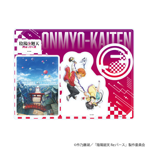 『陰陽廻天 Re:バース』アクリルジオラマ01/ティザービジュアル デザイン(公式イラスト)