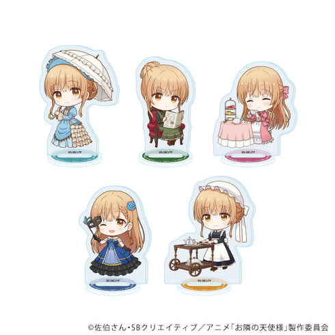『お隣の天使様にいつの間にか駄目人間にされていた件』アクリルぷちスタンド10/コンプリートセット(全5種)(ミニキャライラスト)