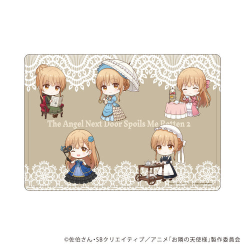 『お隣の天使様にいつの間にか駄目人間にされていた件』キャラクリアケース10/英国クラシック 集合デザイン(ミニキャライラスト)