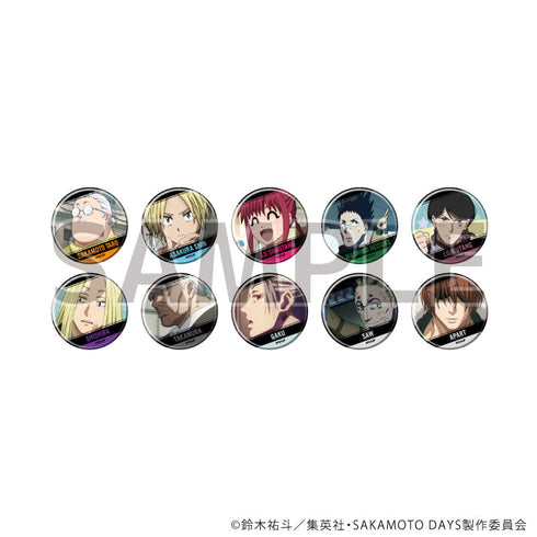 『SAKAMOTO DAYS』缶バッジ23/ブラインド(全10種)(場面写イラスト)【BOX】【202609再販】