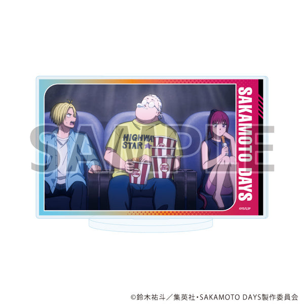 『SAKAMOTO DAYS』アクリルスタンド58/坂本太郎&朝倉シン&陸少糖(場面写イラスト)