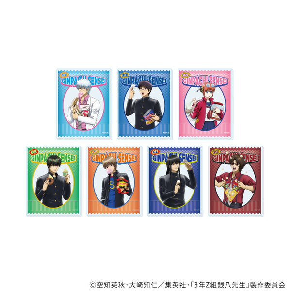 『3年Z組銀八先生』アクリルシート02/お菓子パーティーver. コンプリートセット(全7種)(描き下ろしイラスト)