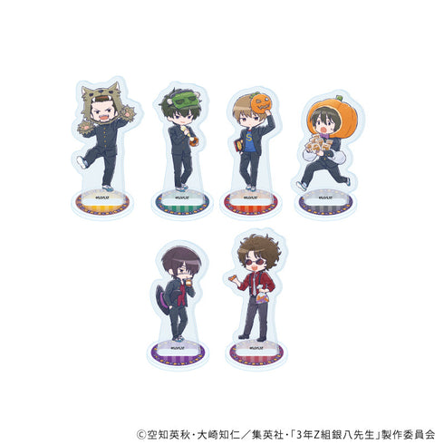 『3年Z組銀八先生』アクリルぷちスタンド04/ハロウィンver. コンプリートセット(全6種)(グラフアートイラスト)