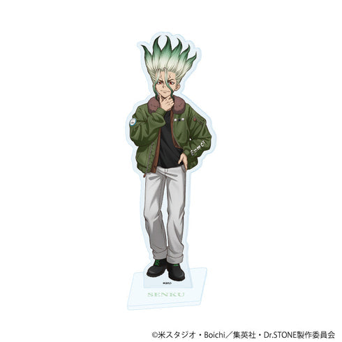 『Dr.STONE』アクリルスタンド70/石神千空 フライトジャケットver.(描き下ろしイラスト)【202609再販】