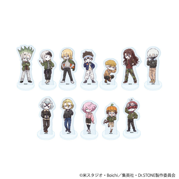 『Dr.STONE』アクリルぷちスタンド18/フライトジャケットver. コンプリートセット(全12種)(グラフアートイラスト)
