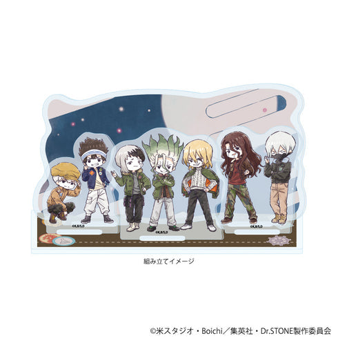 『Dr.STONE』アクリルジオラマ02/デザインA フライトジャケットver.(グラフアートイラスト)【202609再販】
