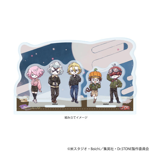 『Dr.STONE』アクリルジオラマ03/デザインB フライトジャケットver.(グラフアートイラスト)
