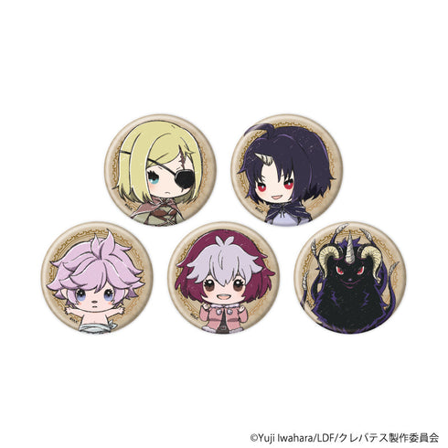 『クレバテス-魔獣の王と赤子と屍の勇者-』缶バッジ02/コンプリートセット(全5種)(グラフアートイラスト)