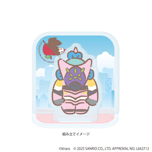 『エヴァンゲリオン×サンリオキャラクターズ』アクリルスタンドプレート04/8号機×ハンギョドン(コラボイラスト)