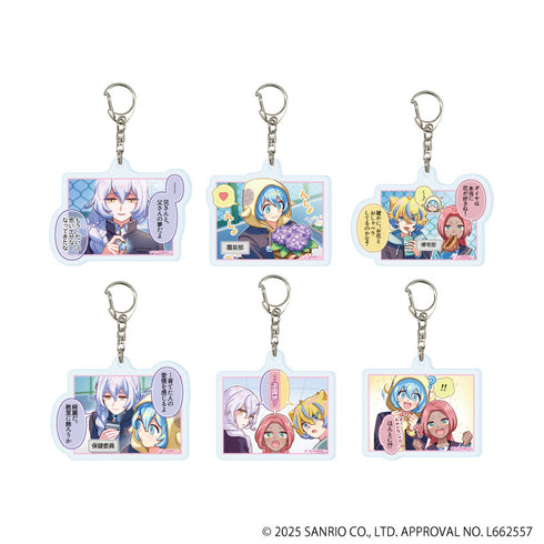 『まいまいまいごえん』アクリルキーホルダー10/4コマまいごえんRe コンプリートセット(全6種)(公式イラスト)