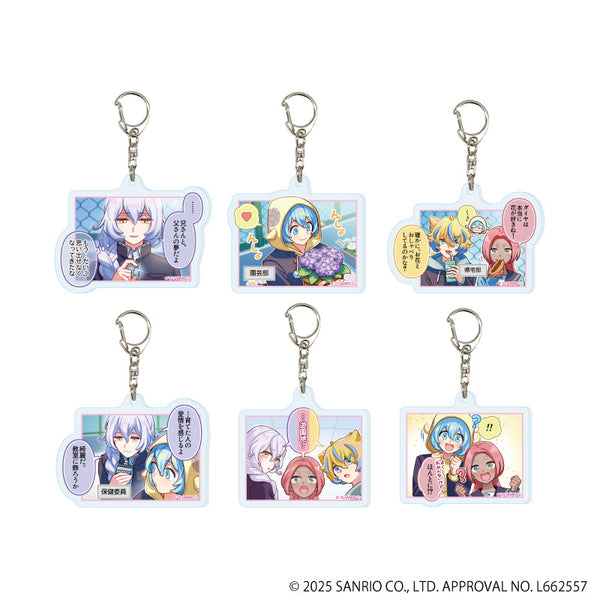 『まいまいまいごえん』アクリルキーホルダー10/4コマまいごえんRe コンプリートセット(全6種)(公式イラスト)