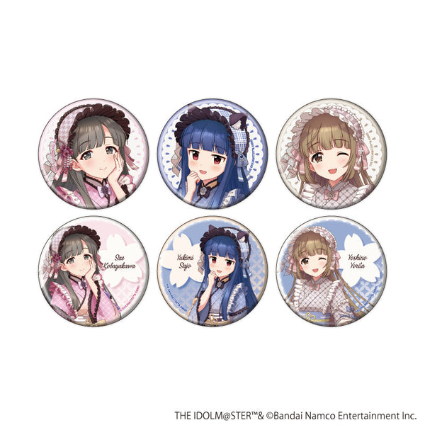 『アイドルマスター シンデレラガールズ』缶バッジ13/和洋可憐ver. コンプリートセット(全6種)(描き下ろしイラスト)