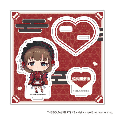 『アイドルマスター シンデレラガールズ』アクリルスタンドプレート03/佐久間まゆ 和洋可憐ver.(ミニキャライラスト)