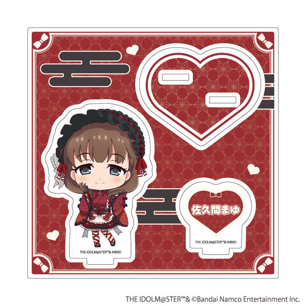 『アイドルマスター シンデレラガールズ』アクリルスタンドプレート03/佐久間まゆ 和洋可憐ver.(ミニキャライラスト)