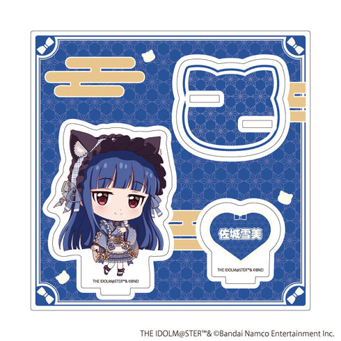 『アイドルマスター シンデレラガールズ』アクリルスタンドプレート04/佐城雪美 和洋可憐ver.(ミニキャライラスト)