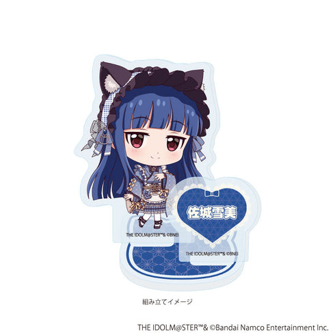 『アイドルマスター シンデレラガールズ』アクリルスタンドプレート04/佐城雪美 和洋可憐ver.(ミニキャライラスト)