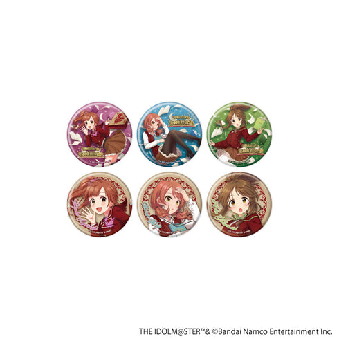『アイドルマスター シンデレラガールズ』缶バッジ15/BookWorld!ver. コンプリートセット(全6種)(描き下ろしイラスト)