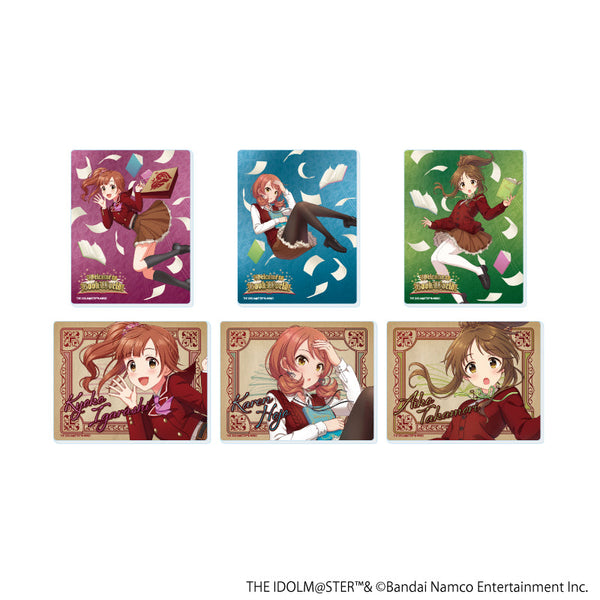 『アイドルマスター シンデレラガールズ』アクリルカード06/BookWorld!ver. コンプリートセット(全6種)(描き下ろしイラスト)