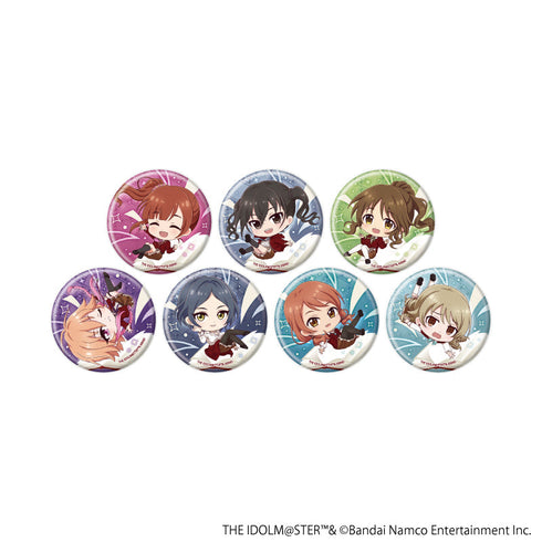 『アイドルマスター シンデレラガールズ』缶バッジ16/BookWorld!ver. コンプリートセット(全7種)(ミニキャライラスト)