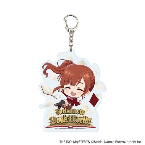 『アイドルマスター シンデレラガールズ』デカアクリルキーホルダー17/五十嵐響子 BookWorld!ver.(ミニキャライラスト)
