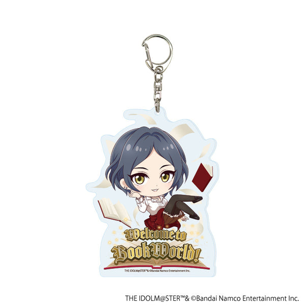 『アイドルマスター シンデレラガールズ』デカアクリルキーホルダー21/速水奏 BookWorld!ver.(ミニキャライラスト)