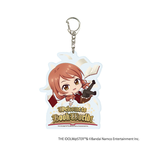 『アイドルマスター シンデレラガールズ』デカアクリルキーホルダー22/北条加蓮 BookWorld!ver.(ミニキャライラスト)