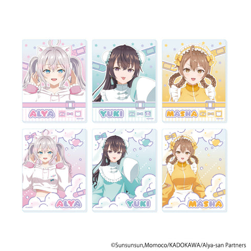 『時々ボソッとロシア語でデレる隣のアーリャさん』アクリルカード04/ゆめかわver. コンプリートセット(全6種)(描き下ろしイラスト)